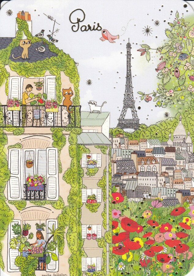 Amelie Laffaiteur: Pariisin parvekkeet