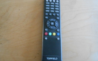 Alkuperäinen Topfield kaukosäädin.  ILU-55-1