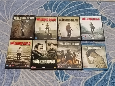 Walking Dead 1-9 DVD ja Blu-Ray