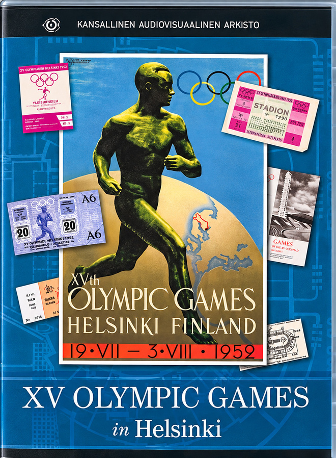 XV Olympic Games in Helsinki (1952) DVD UUSI