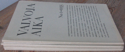 Valvoja-Aika 1935-36. 7 hajalehteä.