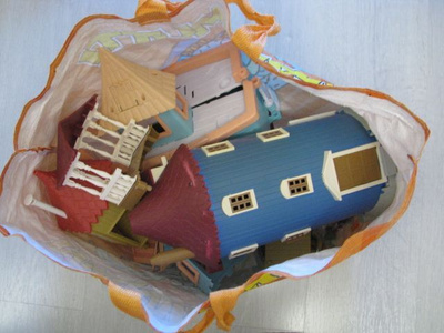 MUUMI LELUJA  ( Talo & Laiva & Uimapaviljonki & Hahmoja )