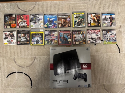 Playstation 3 + pelejä
