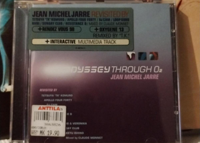 Jean Michel Jarre – Odyssey Through O2 CD