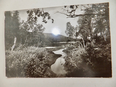VANHA Postikortti Lappi Pallastunturi 1930-l