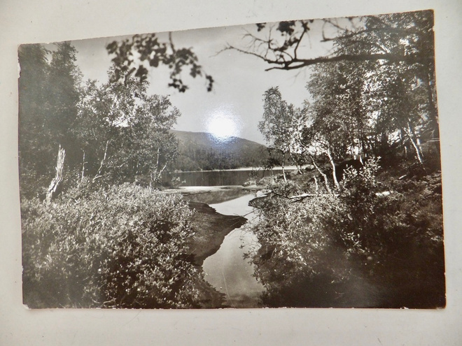 VANHA Postikortti Lappi Pallastunturi 1930-l