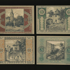 Itävalta Notgeld 25, 40, 60, 75 Heller, Spitz 1920 - pikkukuva 1