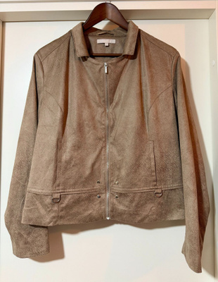Create Women Ellie Sand Faux Suede Jacket, XL – 18 €