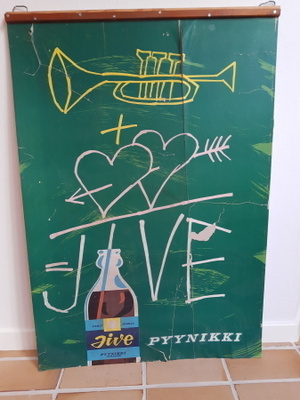 Pyynikki Tampere JIVE LIMONADI - Juliste 100x70cm
