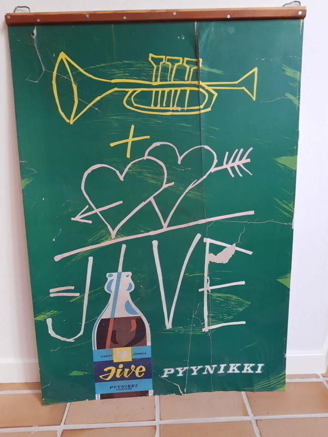 Pyynikki Tampere JIVE LIMONADI - Juliste 100x70cm