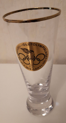 Harvinainen Olutlasi Lahden olutolympialaiset 1972