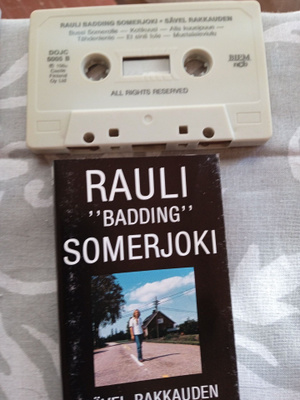 C- KASETTI: RAULI " BADDING" SOMERJOKI: SÄVEL RAKKAUDEN