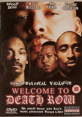 WELCOME TO DEATH ROW DVD