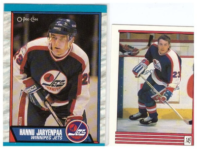 2 x HANNU JÄRVENPÄÄ Winnipeg Jets