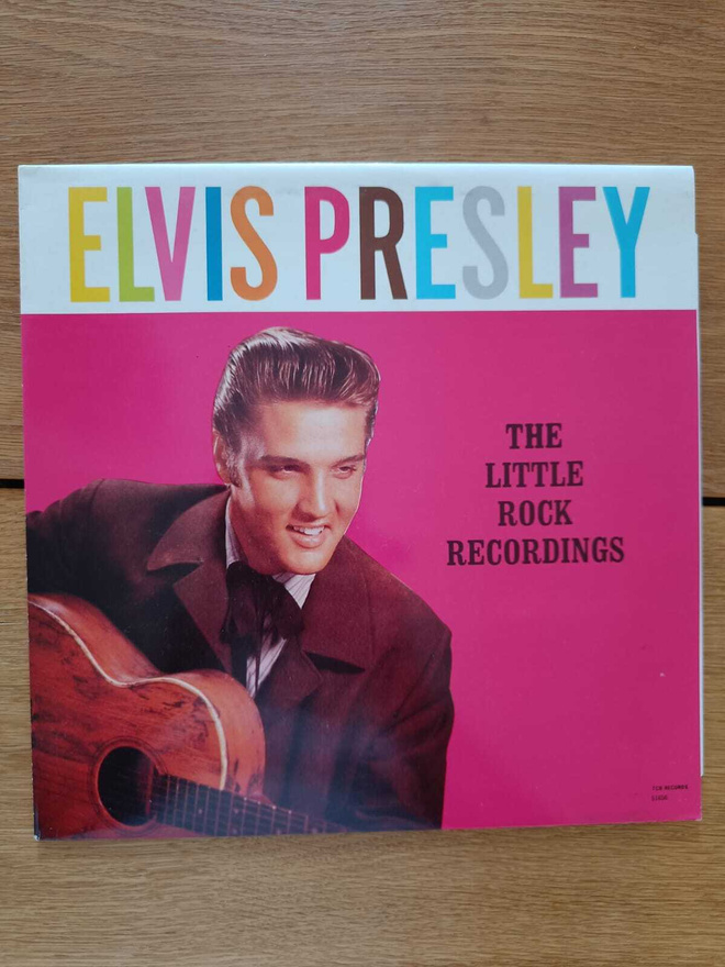 AUCTION - ELVIS THE LITTLE ROCK RECORDINGS LP