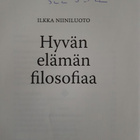 Ilkka Niiniluoto: Hyvän elämän filosofiaa - pikkukuva 2
