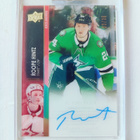 Roope Hintz - 21-22 UD Clear-Cut Exclusives Auto /35 - pikkukuva 1