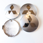 Mitsubishi vannekeskiöt – Vakiologo, Kromi-hopea – 80mm - pikkukuva 2