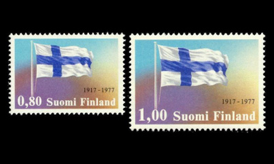 818-9 ** Itsenäisyys 60v (1977)