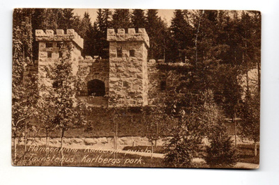 Hämeenlinna / Aulanko: Karlbergin puiston linnake
