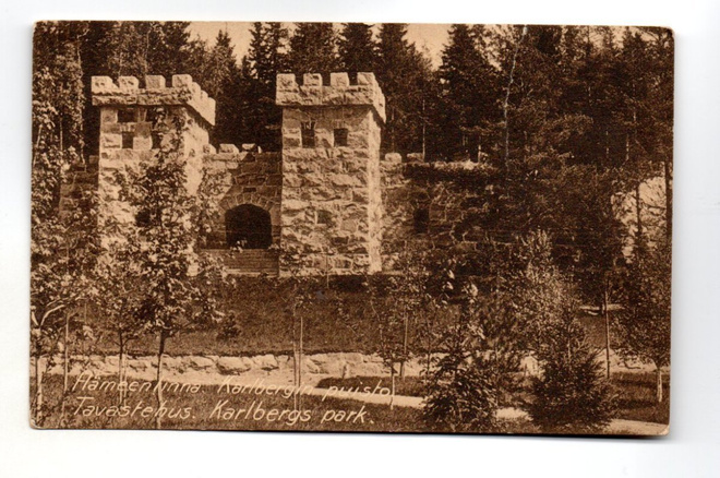 Hämeenlinna / Aulanko:   Karlbergin puiston linnake