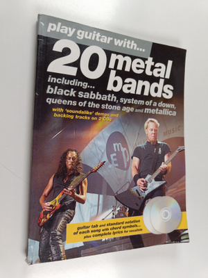 Play guitar with 20 metal bands