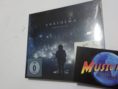 ANATHEMA - UNIVERSAL UUSI DIGIPAK CD+DVD