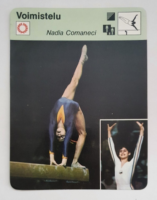 Nadia Comaneci – Editions Rencontre/Oy Concert Hall -kortti