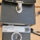 VANHA Kamera Kodak Instamatic 133-X + HYVÄ Nahkalaukku - pikkukuva 1