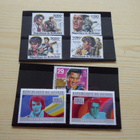 8 kpl James Dean ja 7 kpl Elvis Presley postimerkkejä MNH - pikkukuva 2