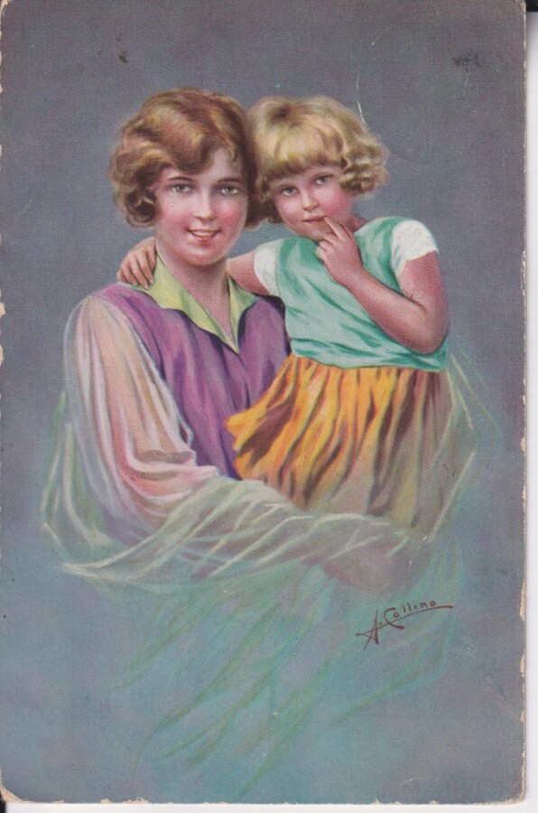 Äiti ja lapsi, A. Gollino .   e76