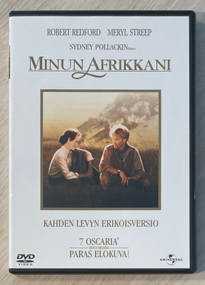 Minun Afrikkani (1984) Robert Redford & Meryl Streep (2DVD)