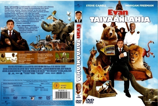 EVAN - TAIVAANLAHJA  (Steve Carell, Morgan Freeman)  DVD