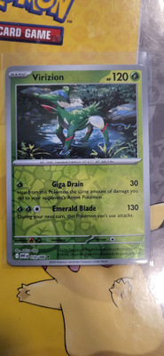 Virizion #10 Pokemon Black Bolt RARE HOLOGRAPHIC card