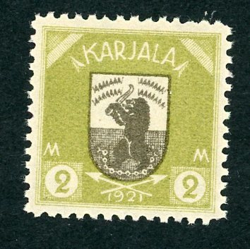 1922 Karjala 2 mk **