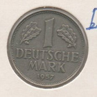 Saksa 1 mk 1957 D - pikkukuva 1