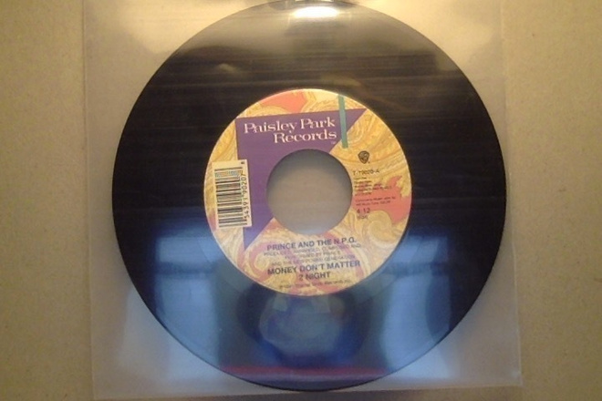PRINCE  ::  MONEY DON'T MATTER 2 NIGHT :: VINYYLI  7"   1991