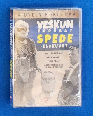 Veskun parhaat Spede -elokuvat (uusi muoveissa) 4-dvd