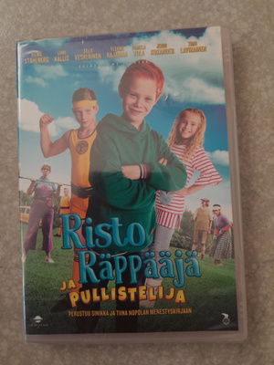 Risto räppääjä ja pullistelija dvd