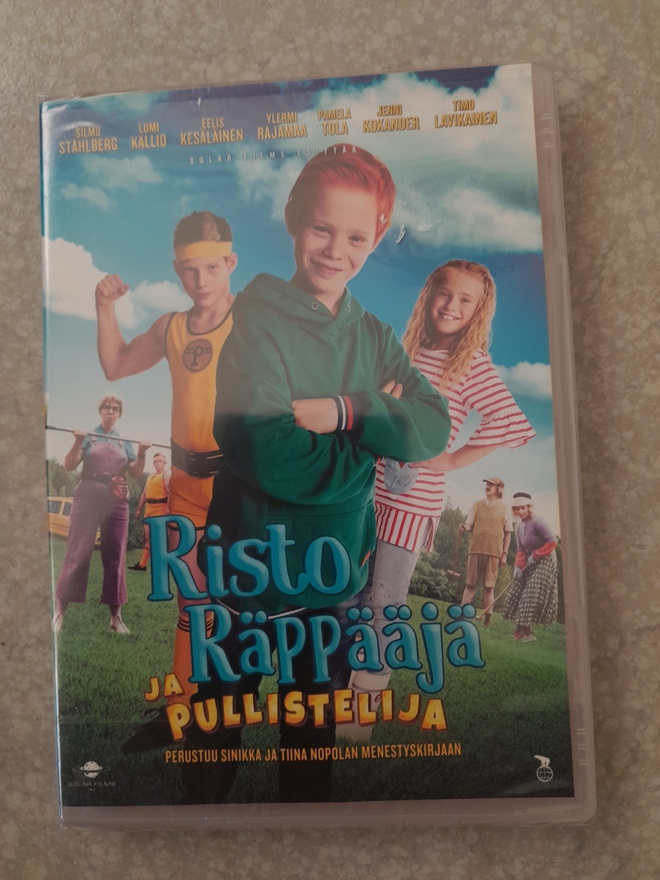 Risto räppääjä ja pullistelija dvd