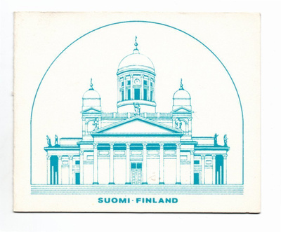 Helsinki: Tuomiokirkko ( taittokortti)