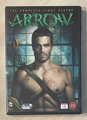 Arrow: Kausi 1 (5DVD) DC Comicsin sarjakuvista (UUSI)
