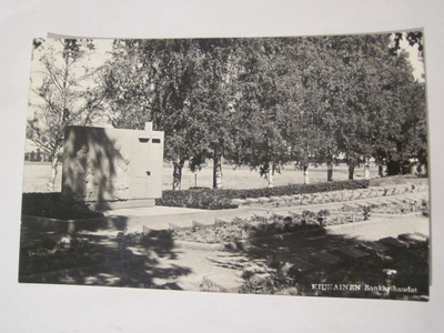 VANHA Postikortti Kiukainen 1950-l Alkup.Mallikappale