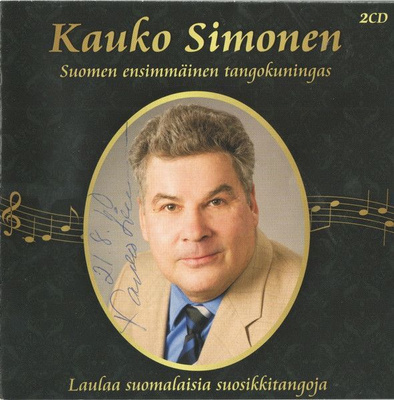 Kauko Simonen • Suomen Ensimmäinen Tangokuningas Tupla CD