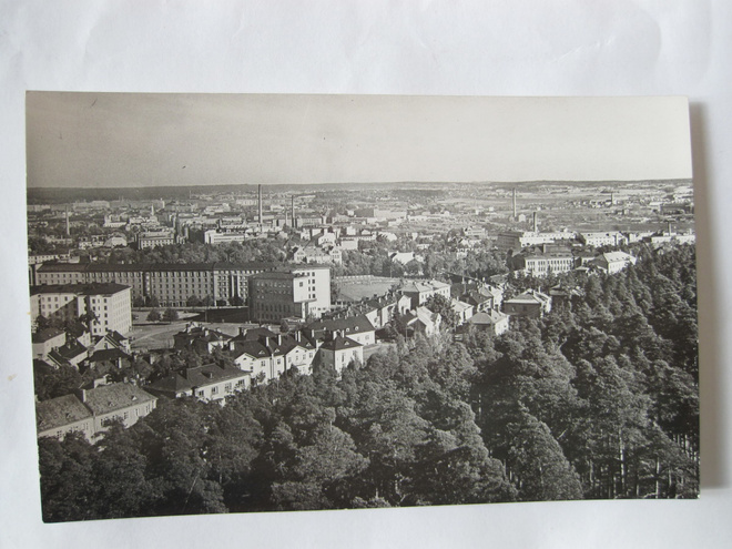 VANHA Postikortti Tampere 1950-luku Alkup.Mallikappale