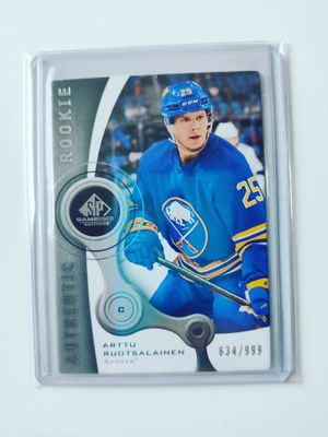 Arttu Ruotsalainen 21-22 SP Game-Used Authentic Rookie /999