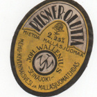 JOH: WALLENIUS SEINÄJOKI. PILSNER OLUTTA. Etiketti - pikkukuva 1