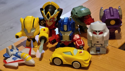 Transformers 8x McDonalds Happy Meal Bumblebee Movie 2018