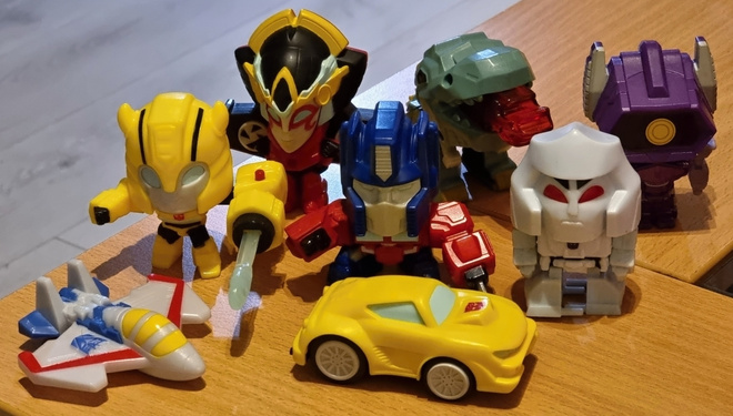 Transformers 8x McDonalds Happy Meal Bumblebee Movie 2018