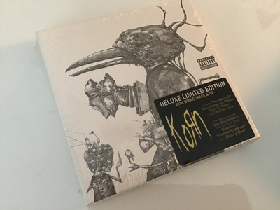 Korn . Untitled deluxe limited edition CD + DVD muoveissa